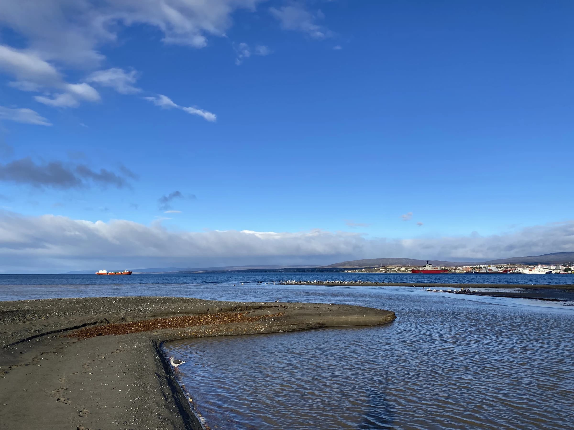 Vista de Costanera del Estrecho de Magallanes